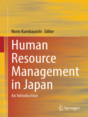 cover image of Human Resource Management in Japan